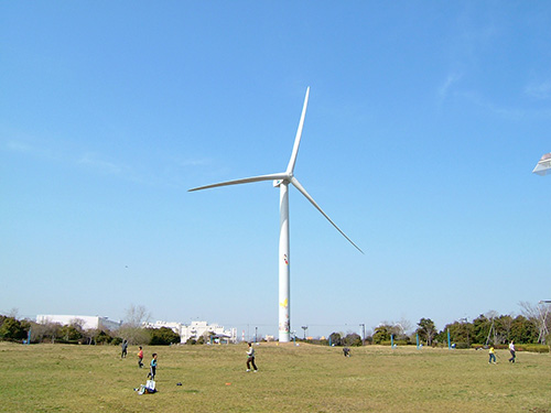 若洲公園風車